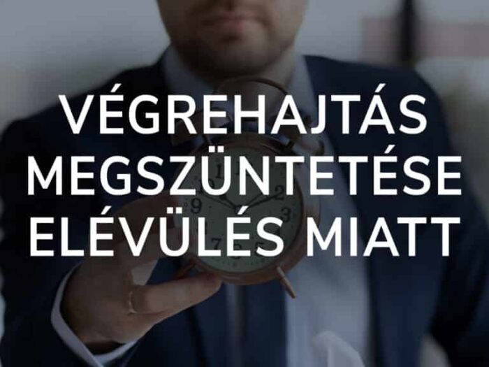 Végrehajtás megszüntetése