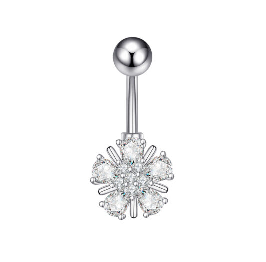 köldök piercing